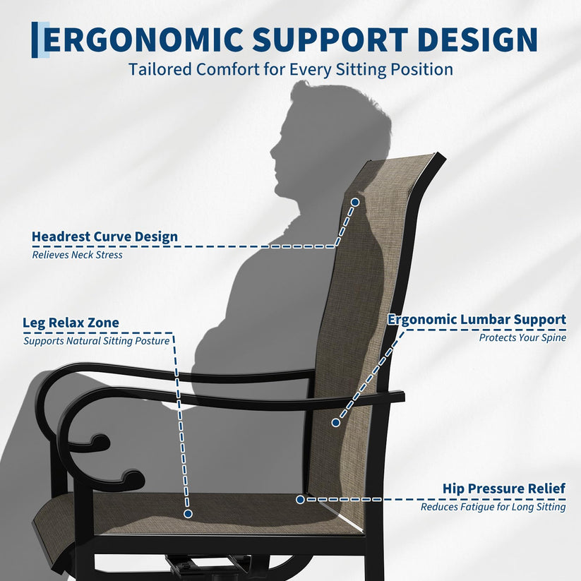 Chaise Garvee structure acier résistante