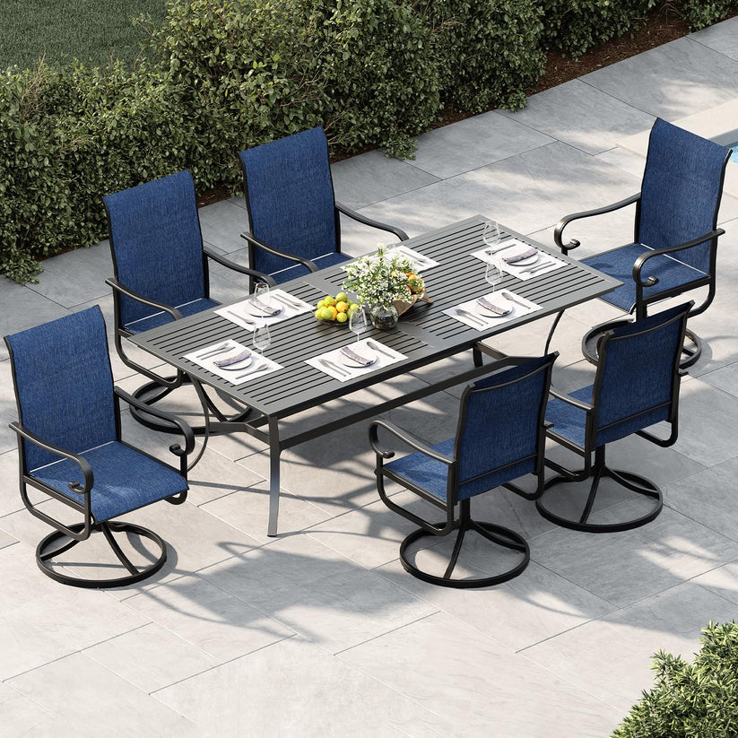 Chaise de jardin Garvee confortable et résistante