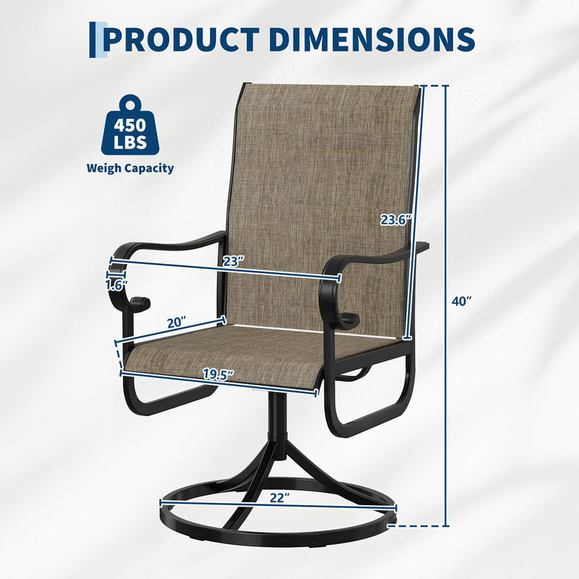 Chaise Garvee tissu respirant séchage rapide